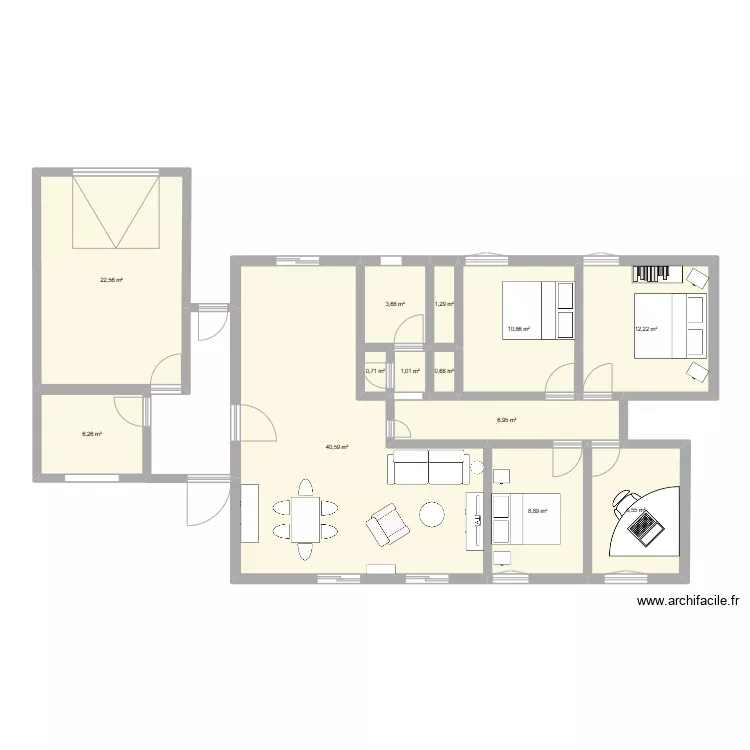 1ER ETAGE OPTION 2. Plan de 