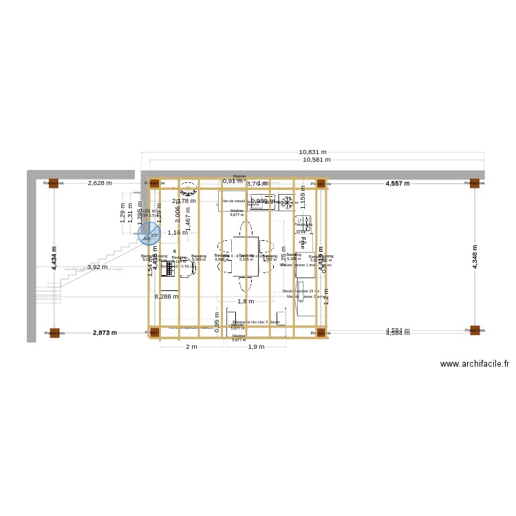 HangarV1. Plan de 1 pièce et 0 m2