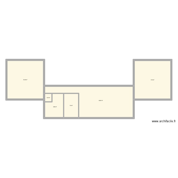 saint leger 2. Plan de 6 pièces et 125 m2