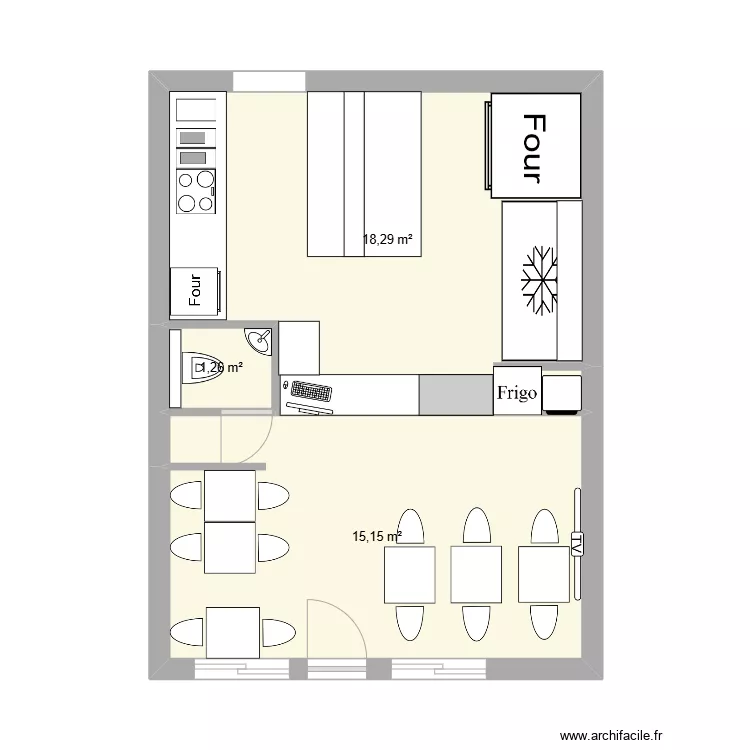 la casa 6. Plan de 