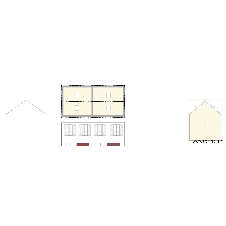 Vincourt 2. Plan de 6 pièces et 183 m2