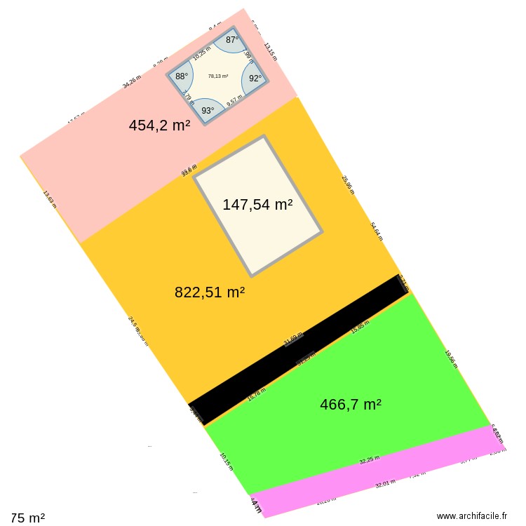 ingwiller. Plan de 2 pièces et 226 m2