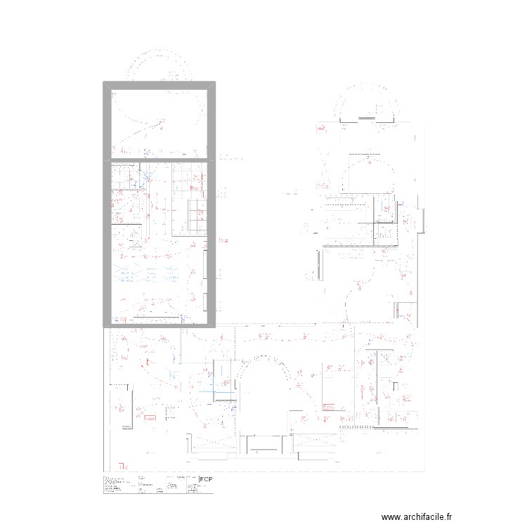 Orozco Borchardt. Plan de 2 pièces et 26 m2