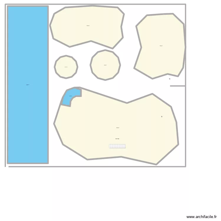 Villa AGUA Rooftop V4. Plan de 