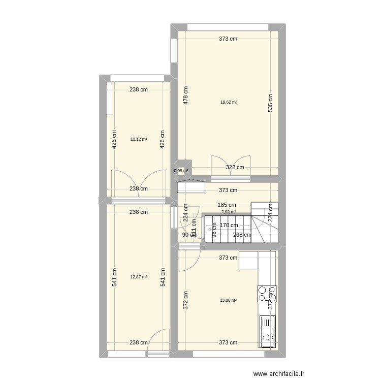 maison . Plan de 0 pièce et 0 m2