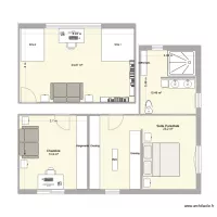 Suite parentale + 1 Chambre + Simu