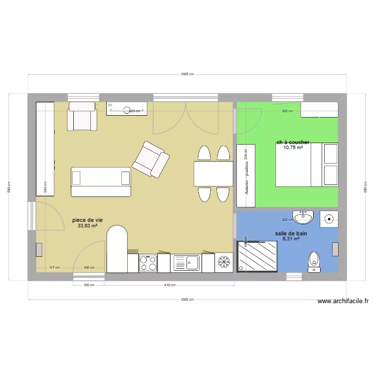loft 1. Plan de loft 1. Plan de
