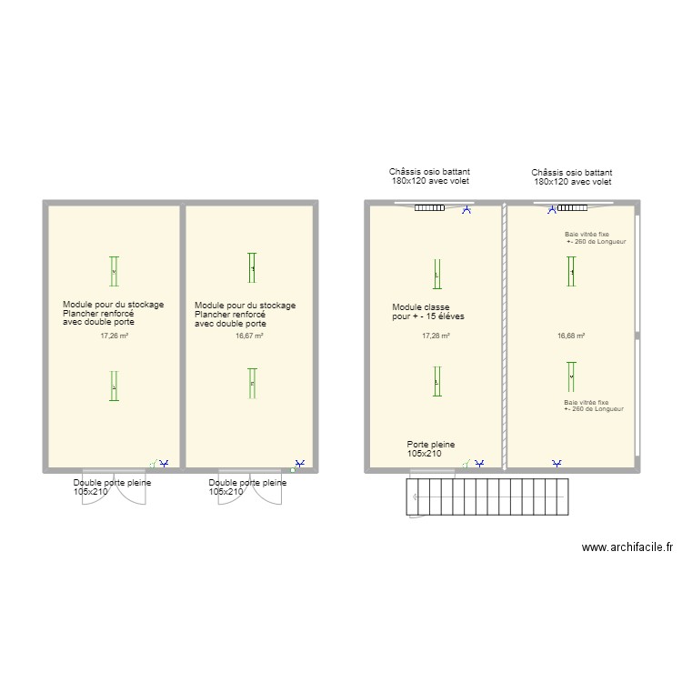Itcf Ecole namur. Plan de 0 pièce et 0 m2