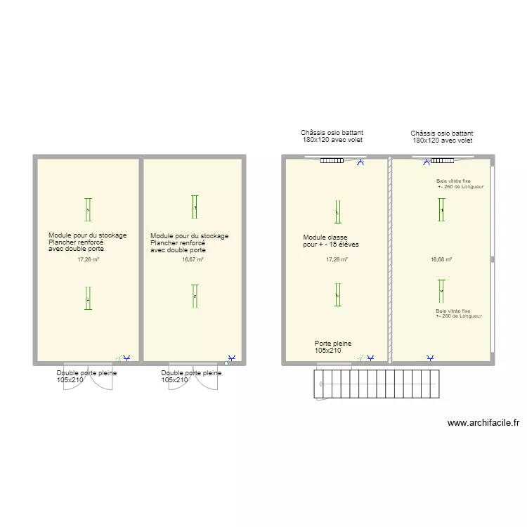 Itcf Ecole namur. Plan de 