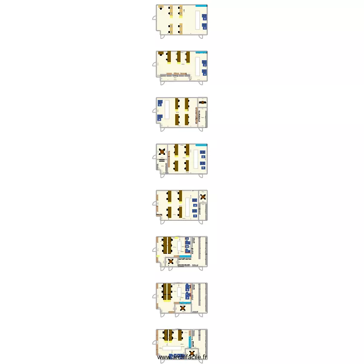 Reprise &eacute;tain R2 MAJ. Plan de 