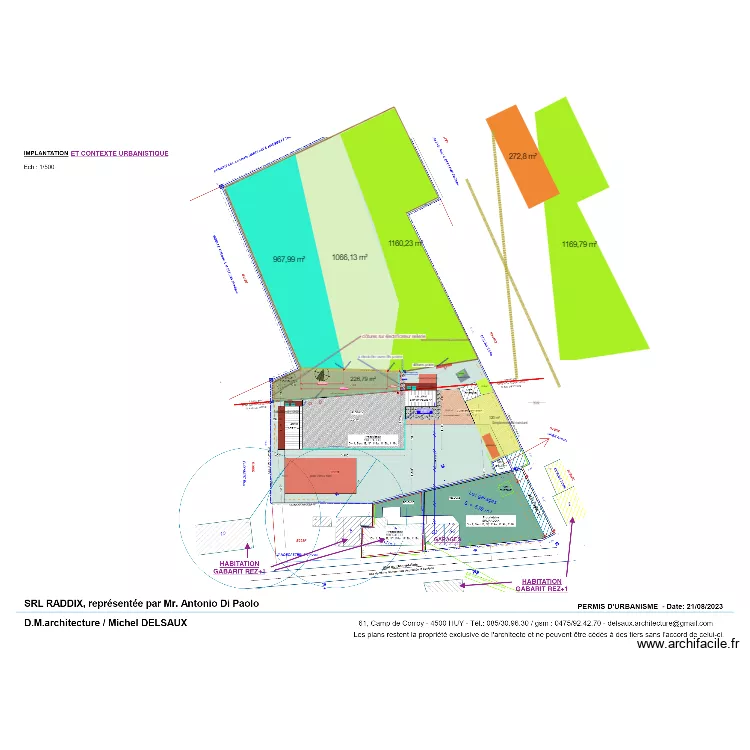 PARTAGE PRAIRIE 8. Plan de 