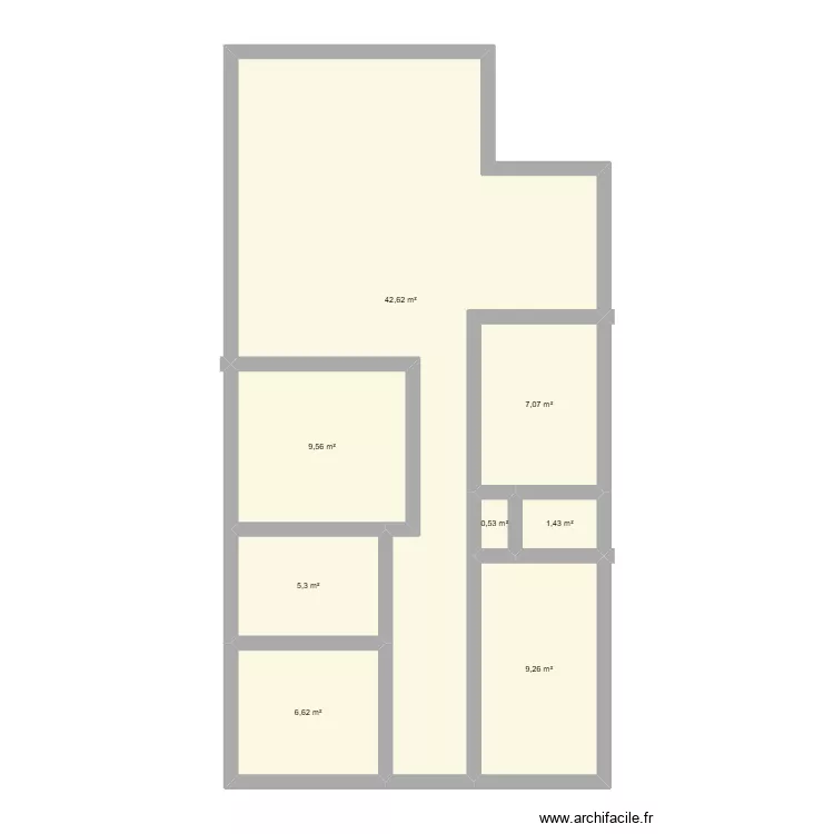 227. Plan de 10 et 95 m² 227. Plan de 10 et 95 m²