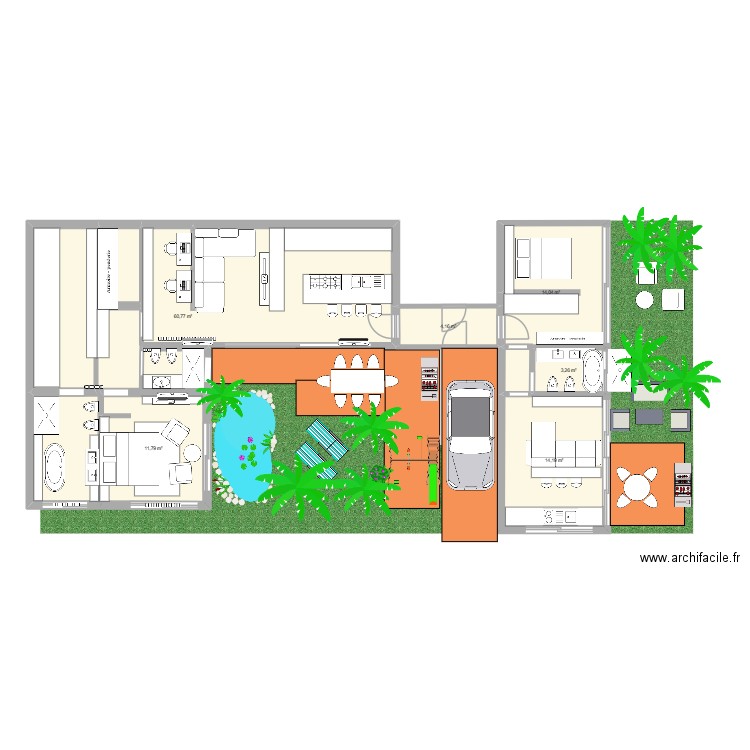 yolanda benalmadena. Plan de 6 pièces et 108 m2