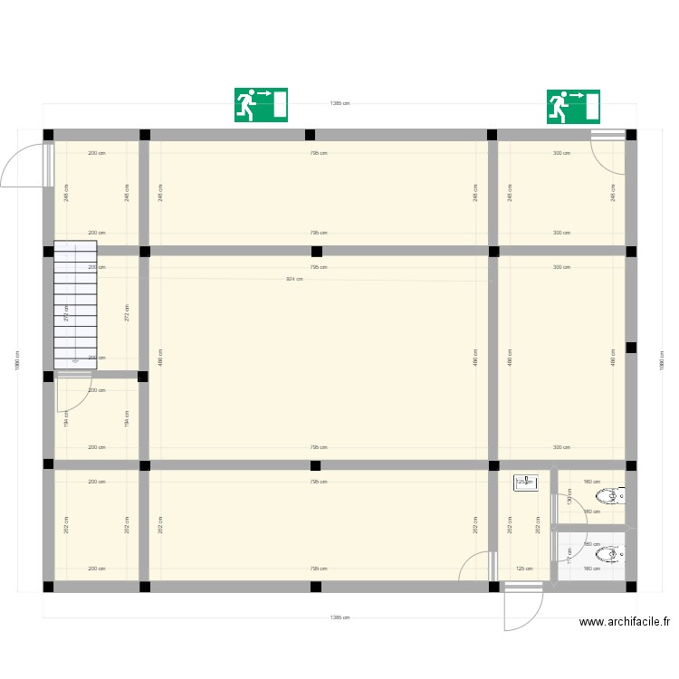 The Box 3 Structure. Plan de 17 pièces et 297 m2