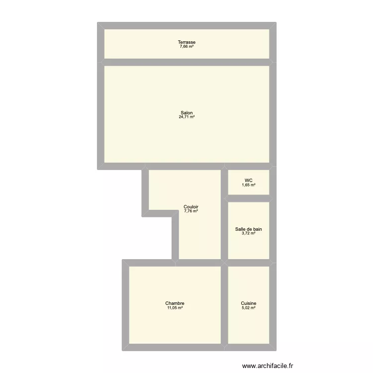 HUPEL. Plan de 7  et 62 m²