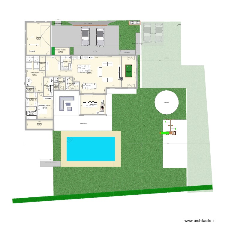 05.18.Val de cuberte. Plan de 42 pièces et 682 m2