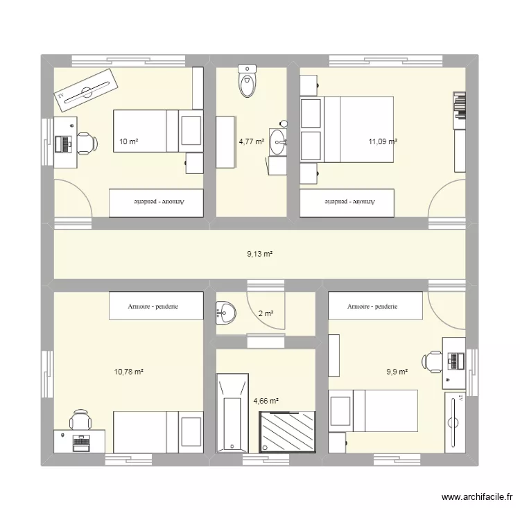 Hidaka's first floor. Plan de 8 et 62 m² Hidaka's first floor. Plan de 8 et 62 m²