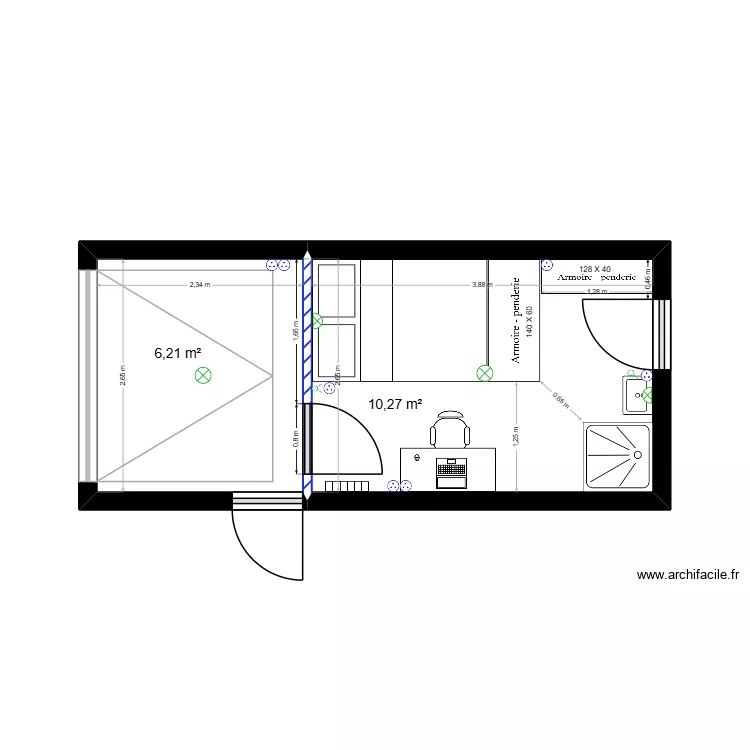 Chambre 7 - Projet HARAND V1. Plan de 0 pièce et 0 m2