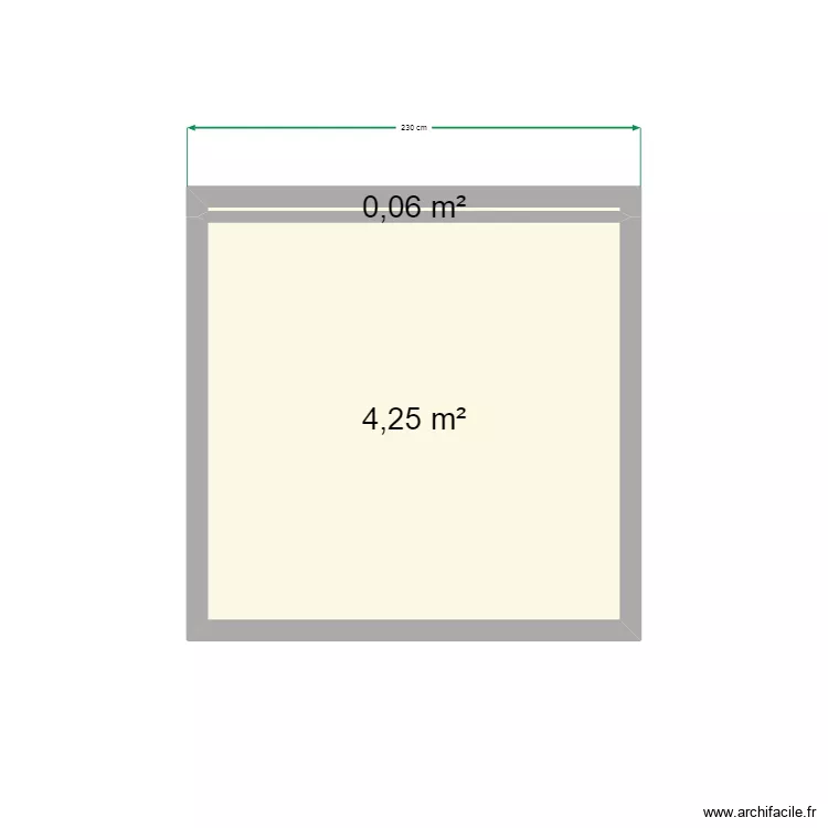 dalle ecartement. Plan de 