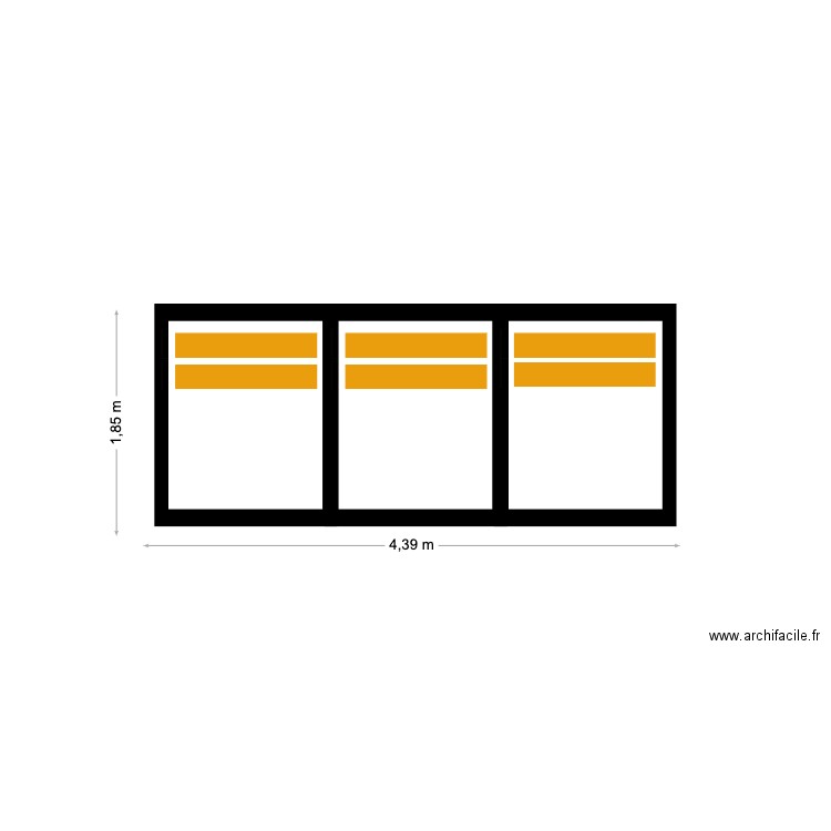Nesim CASCAIS Lames Fixes. Plan de 0 pièce et 0 m2