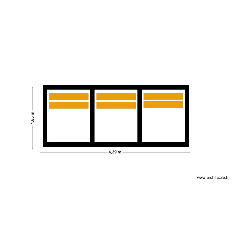 Nesim CASCAIS Lames Fixes. Plan de 