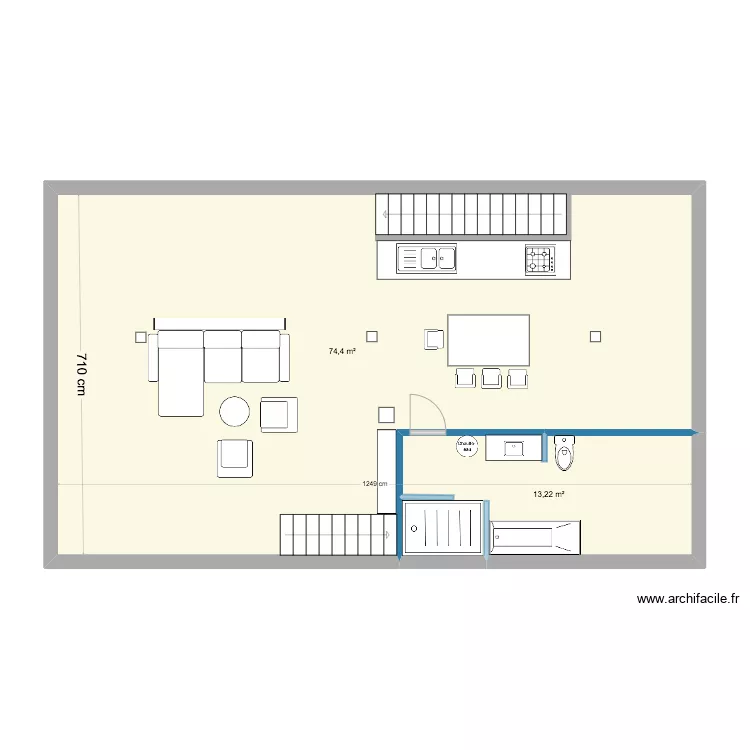 Cramans combles QRIS. Plan de 