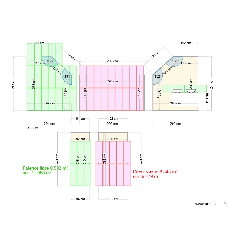 Emilien. Plan de 5 pièces et 18 m2