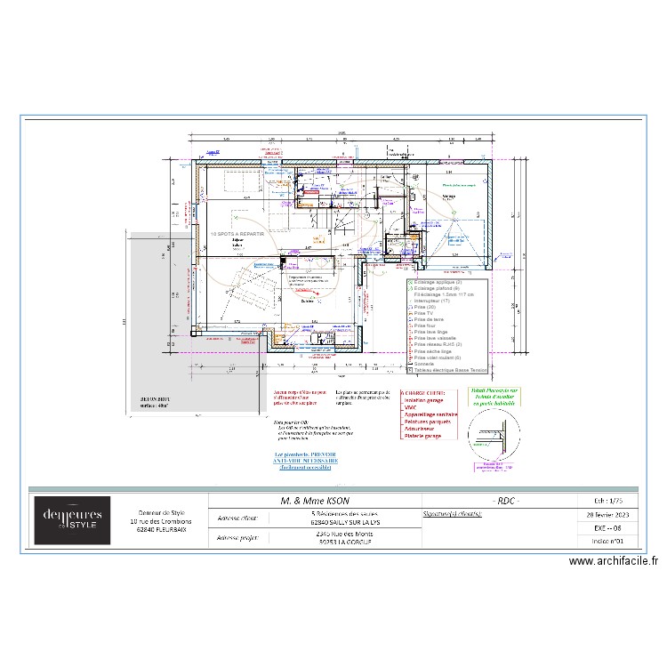 KSON RDC . Plan de 0 pièce et 0 m2