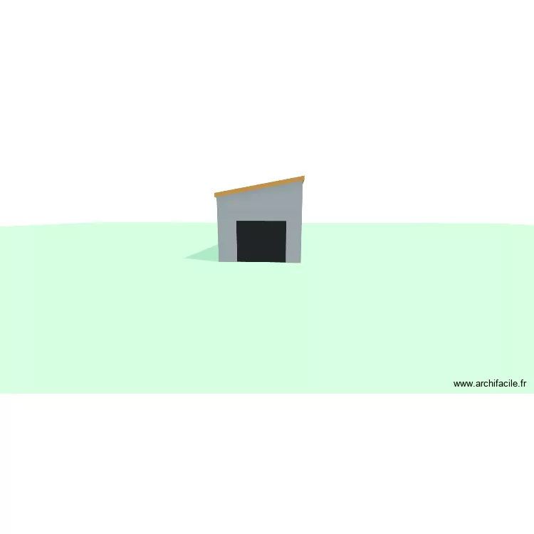 GARAGE 1. Plan de 2  et 61 m²