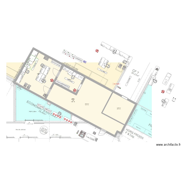 LA RAVOIRE v2. Plan de 4 pièces et 103 m2