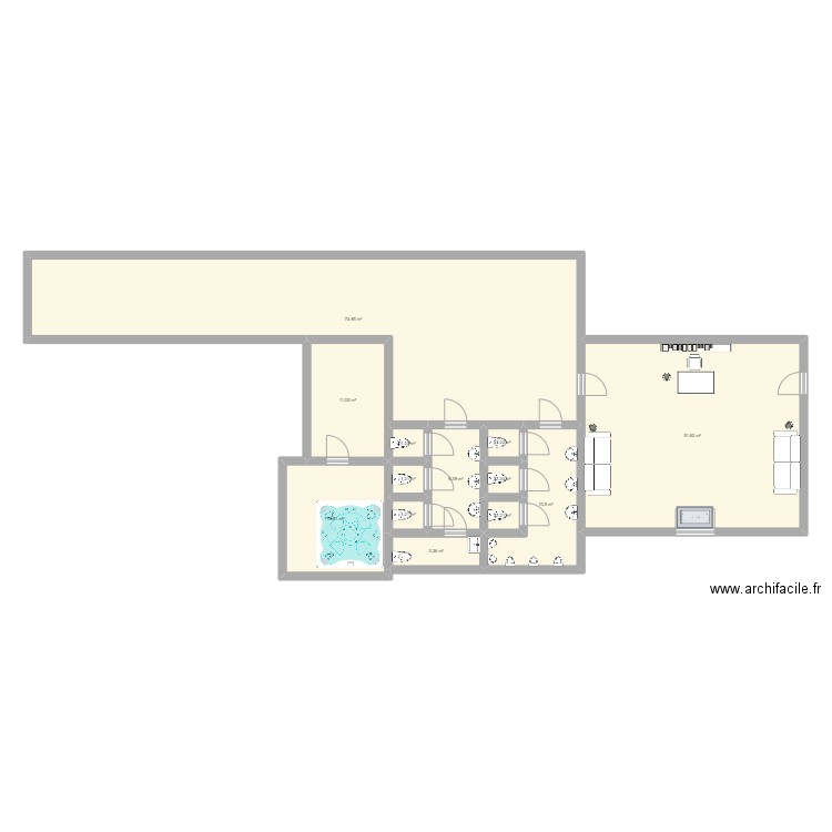 lycee. Plan de 0 pièce et 0 m2