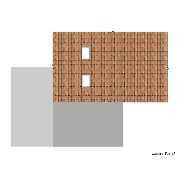 TOITURES. Plan de 0 pièce et 0 m2