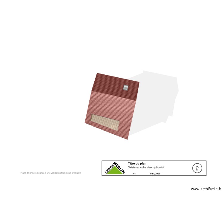 toiture scanné toulouges. Plan de 0 pièce et 0 m2