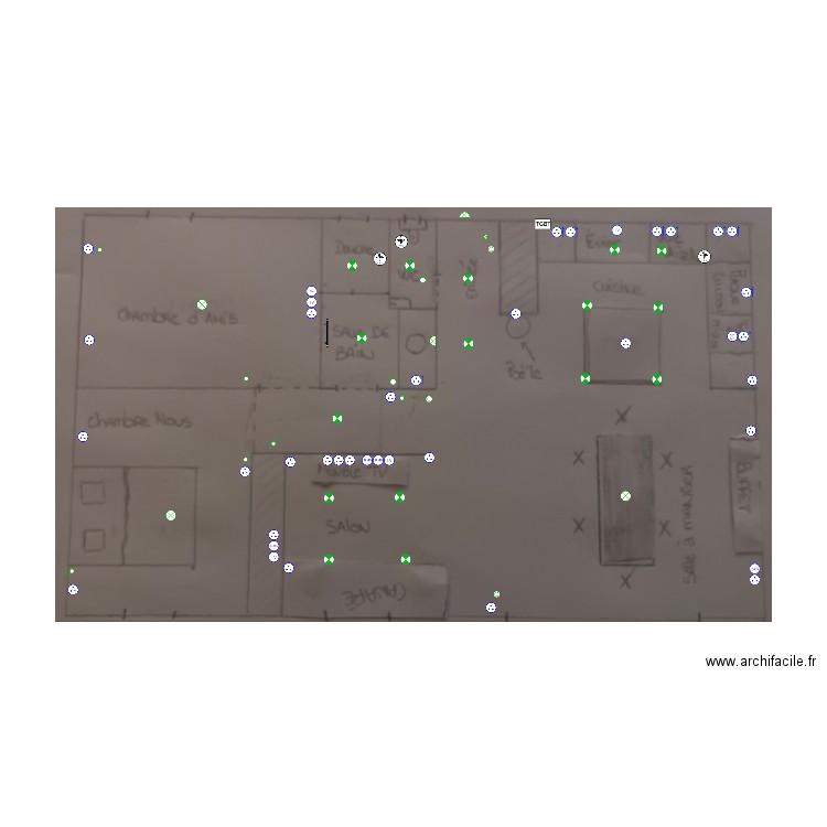 Cary étage. Plan de 0 pièce et 0 m2