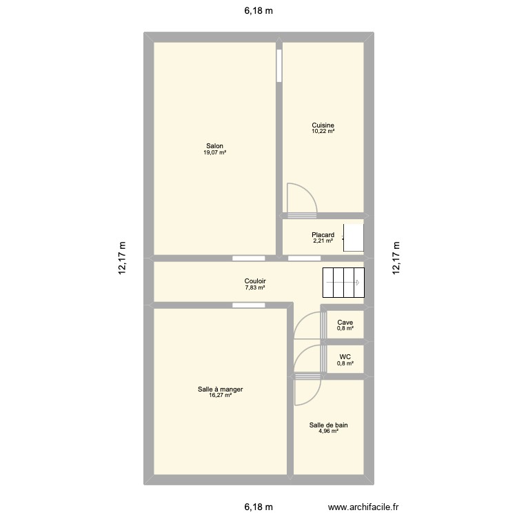 Av. du Haras 168 (Rez). Plan de 0 pièce et 0 m2