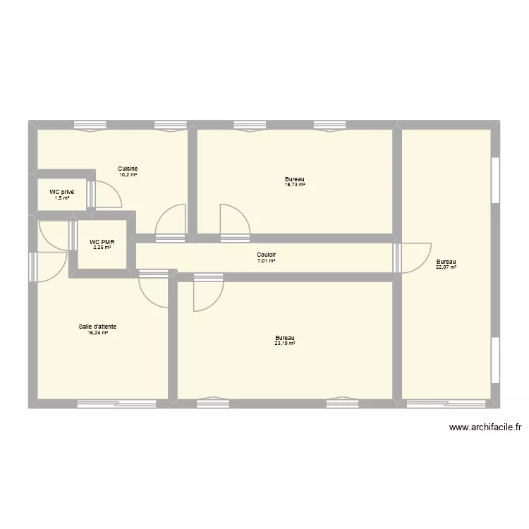 Maison Franquevillette Verte Projet&eacute; 2. Plan de 8 pièces et 101 m²