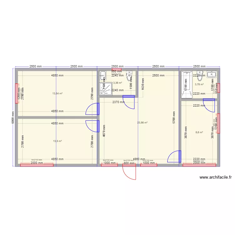 Хуторок. Plan de 