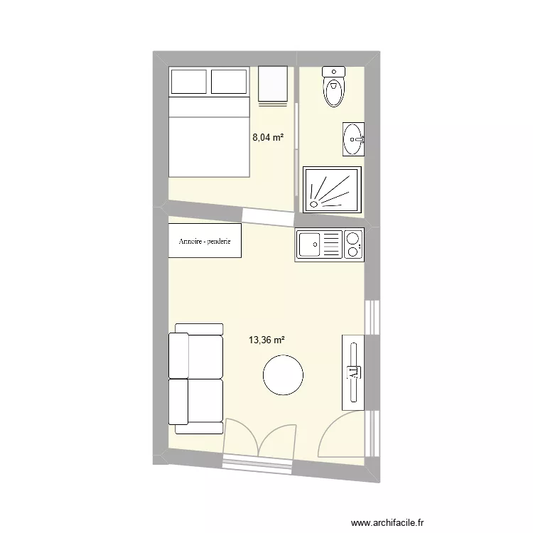 caveauxfolles1. Plan de 2 et 21 m² caveauxfolles1. Plan de 2 et 21 m²