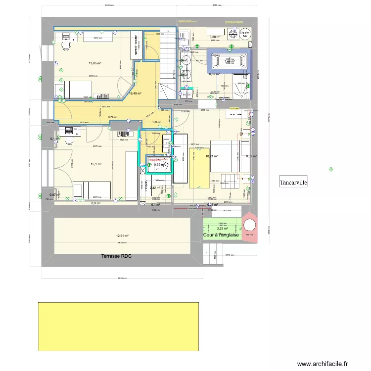 Appart Gavelière RDJ sept 24. Plan de Appart Gavelière RDJ sept 24. Plan de