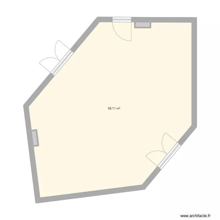 Salle mariage 3. Plan de 