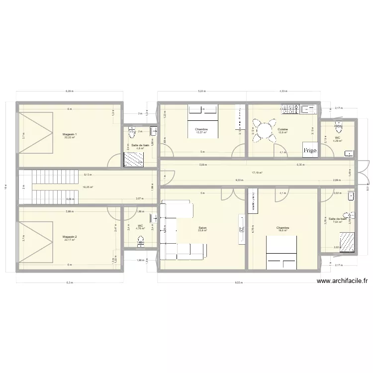 Malick. Plan de 12 et 171 m² Malick. Plan de 12 et 171 m²