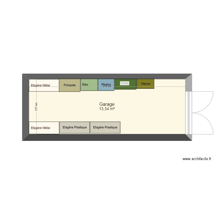 Garage_B3-499. Plan de 0 pièce et 0 m2