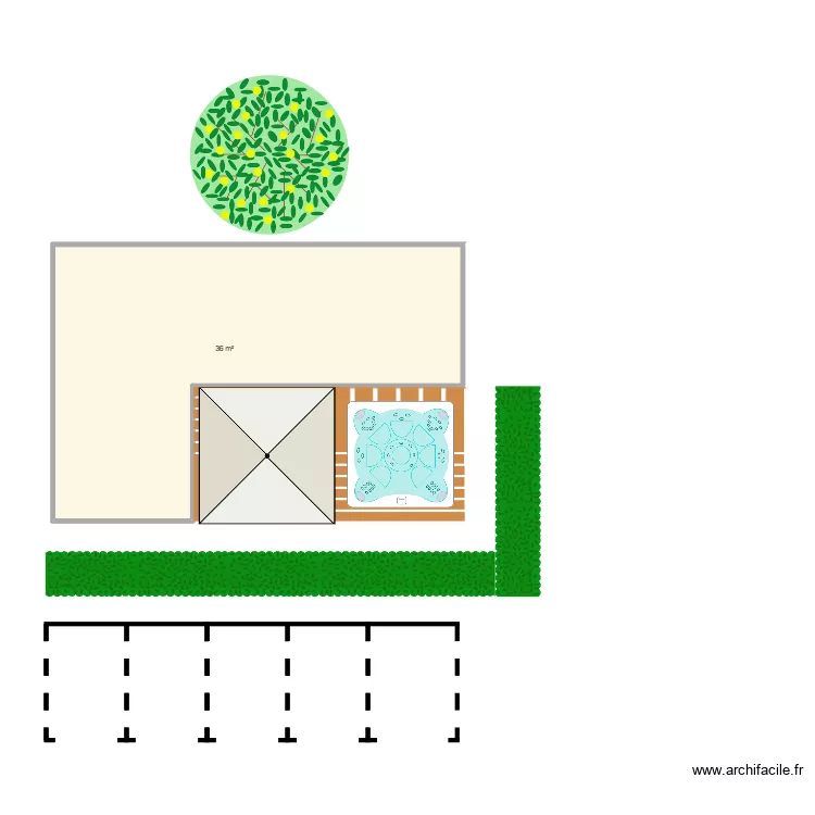MARTINVALET - MB L TERRAIN 1. Plan de 1 et 36 m² MARTINVALET - MB L TERRAIN 1. Plan de 1 et 36 m²