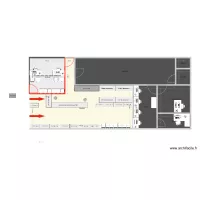 PLAN boutique avec entr&eacute; voyage 