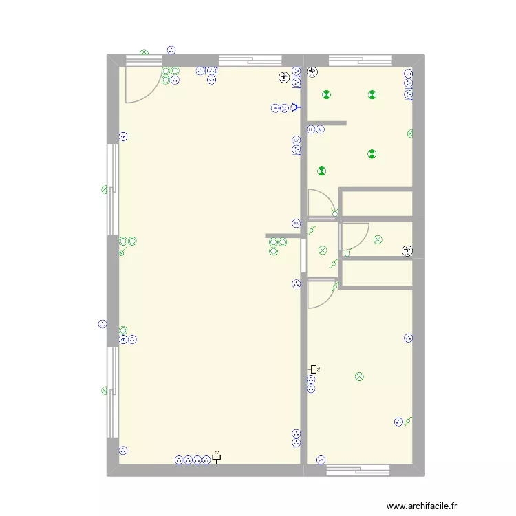 Gilles Plan v1.. Plan de 6  et 54 m²