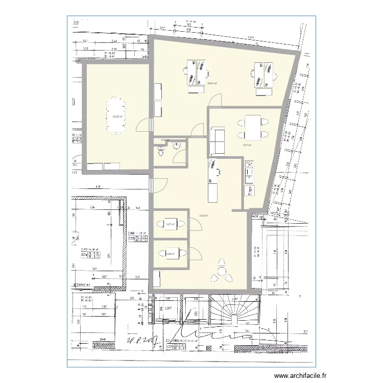 Brig - Nouvel am&eacute;nagement 2. Plan de 