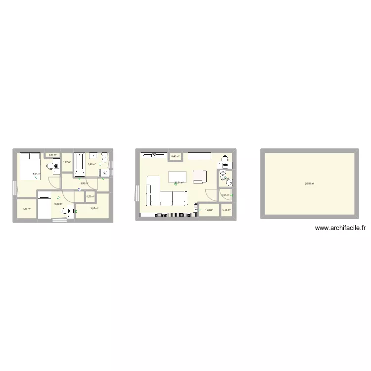 Cham 2&egrave;me r&eacute;nov autre. Plan de 