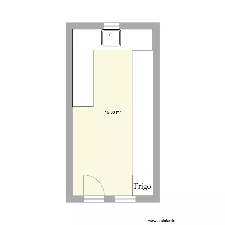 Labo mineral. Plan de 1 et 20 m² Labo mineral. Plan de 1 et 20 m²