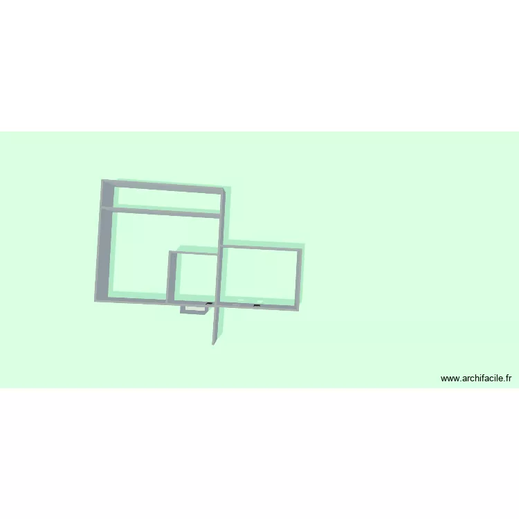 PLAN DE DEPART. Plan de 1 et 3 m² PLAN DE DEPART. Plan de 1 et 3 m²