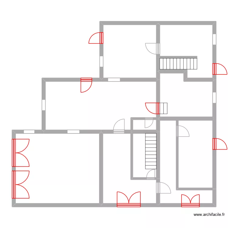 GONZALEZ. Plan de 10  et 141 m²